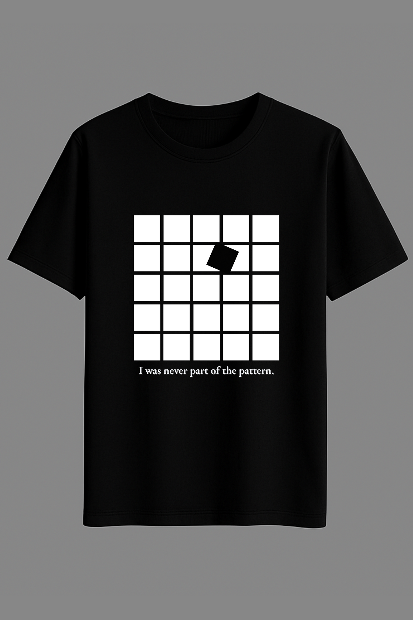 Broken Pattern | Black