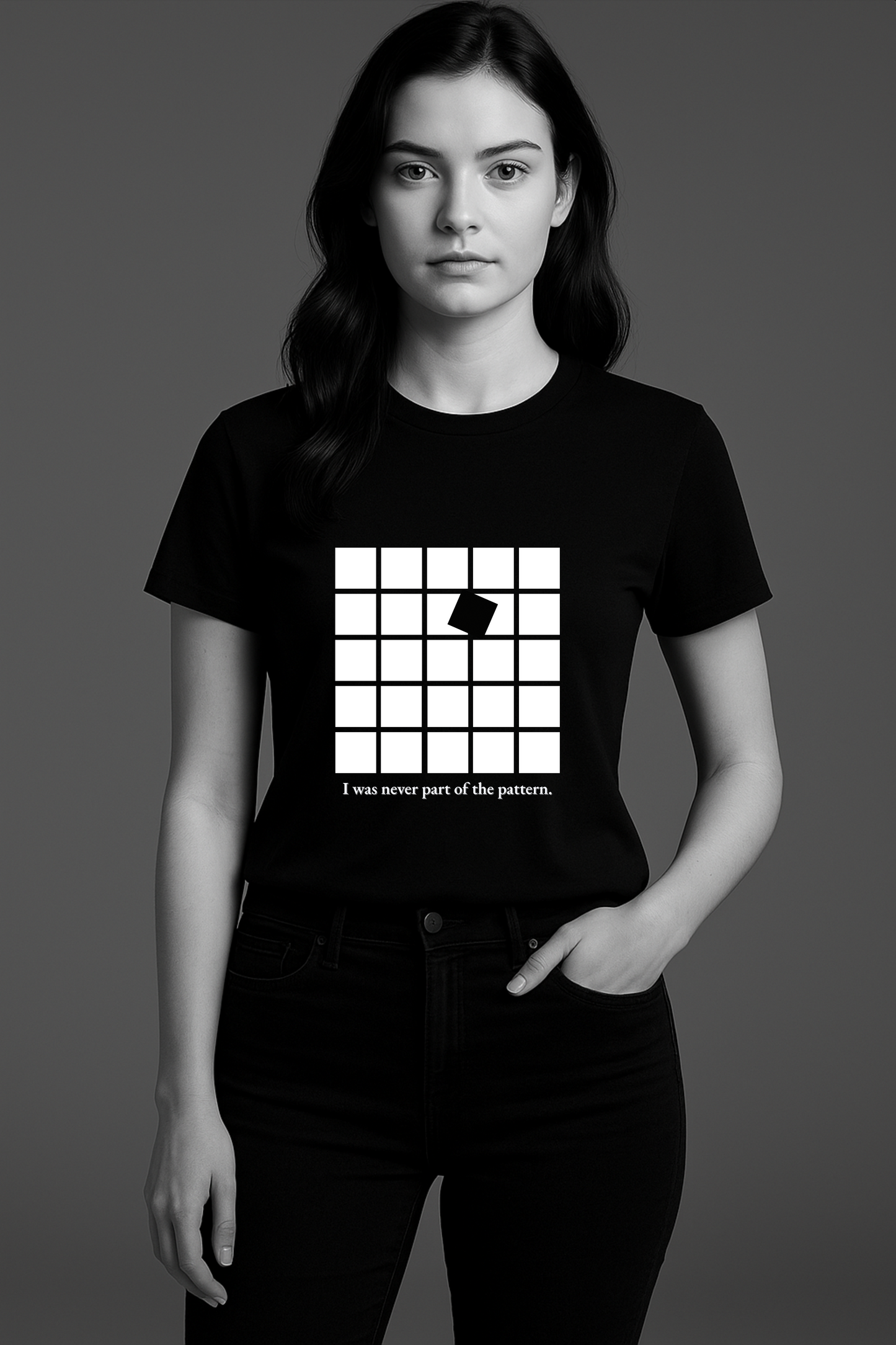 Broken Pattern | Black
