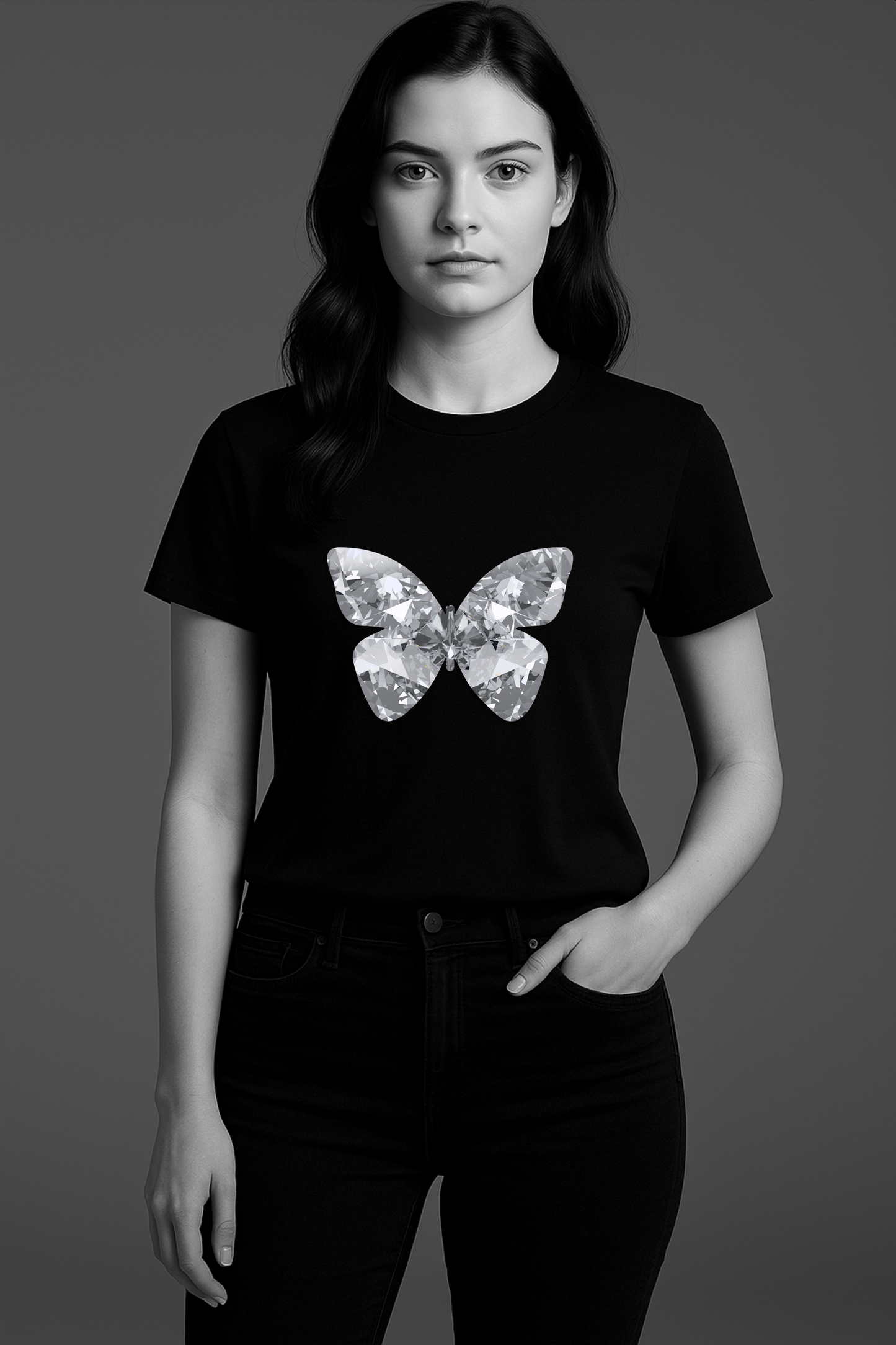 Crystal Metamorph | Black