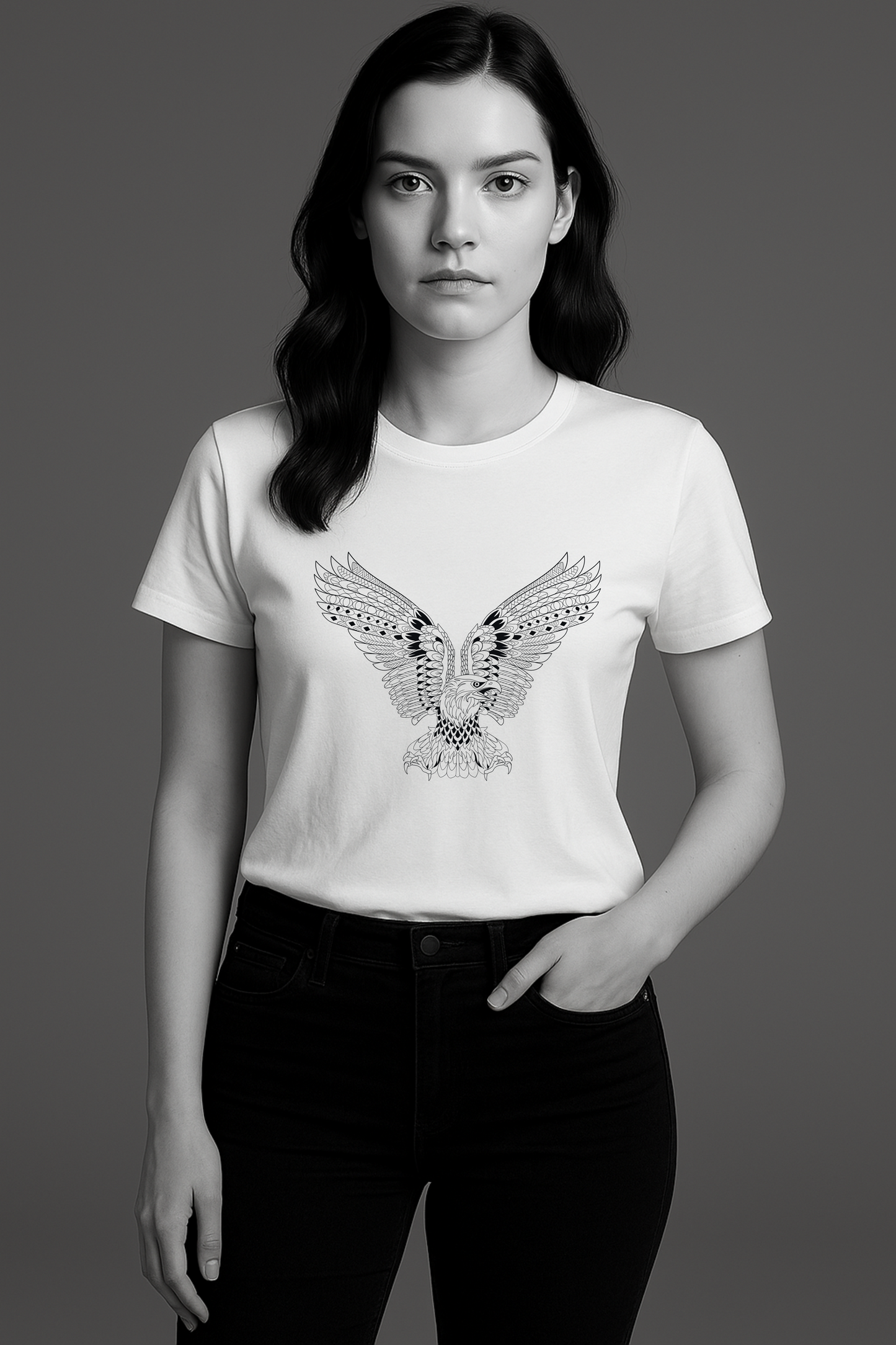 Freedom in Feathers | White
