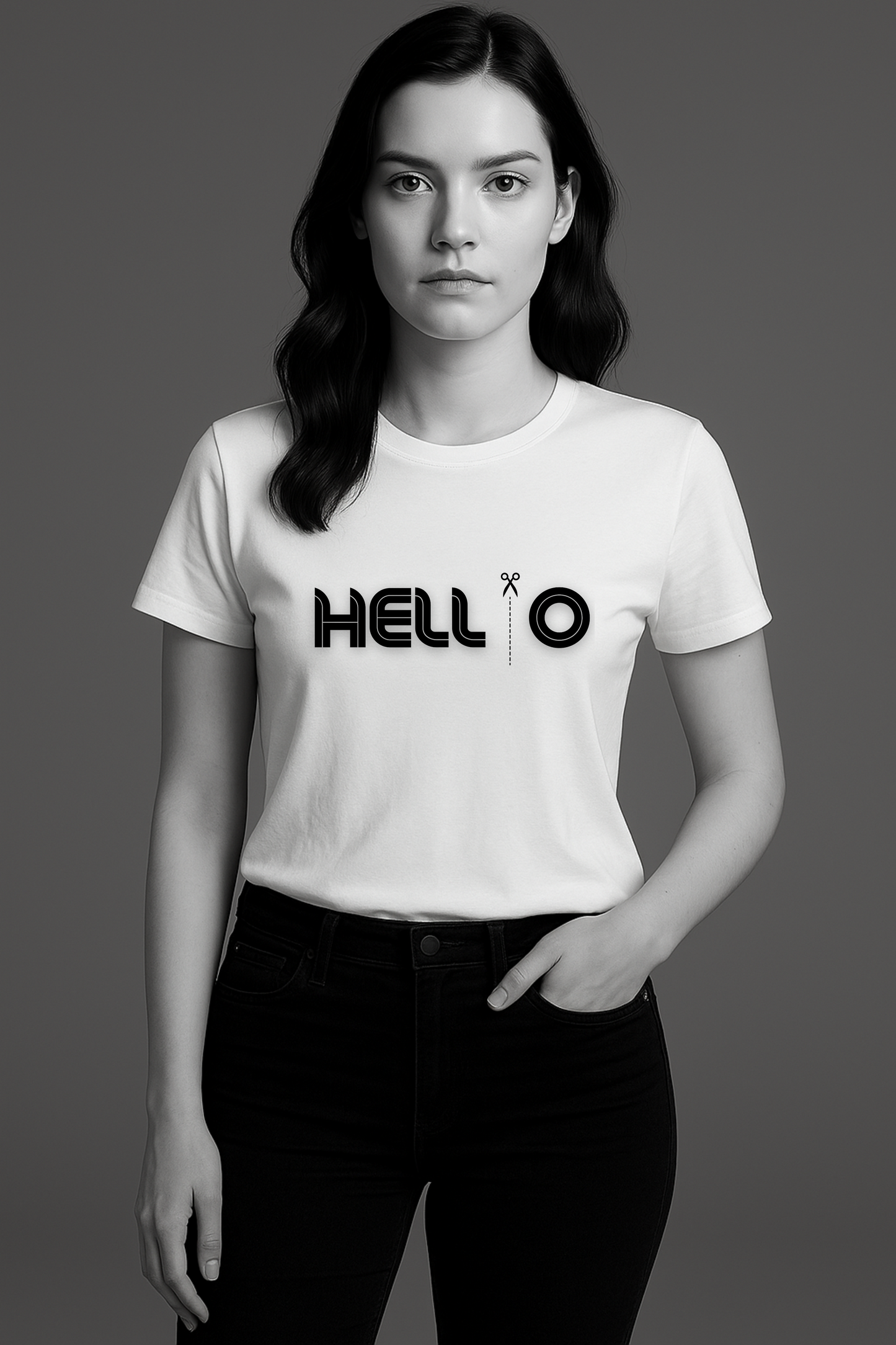 Snip Hello | White
