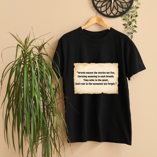 Echo of Words Tee