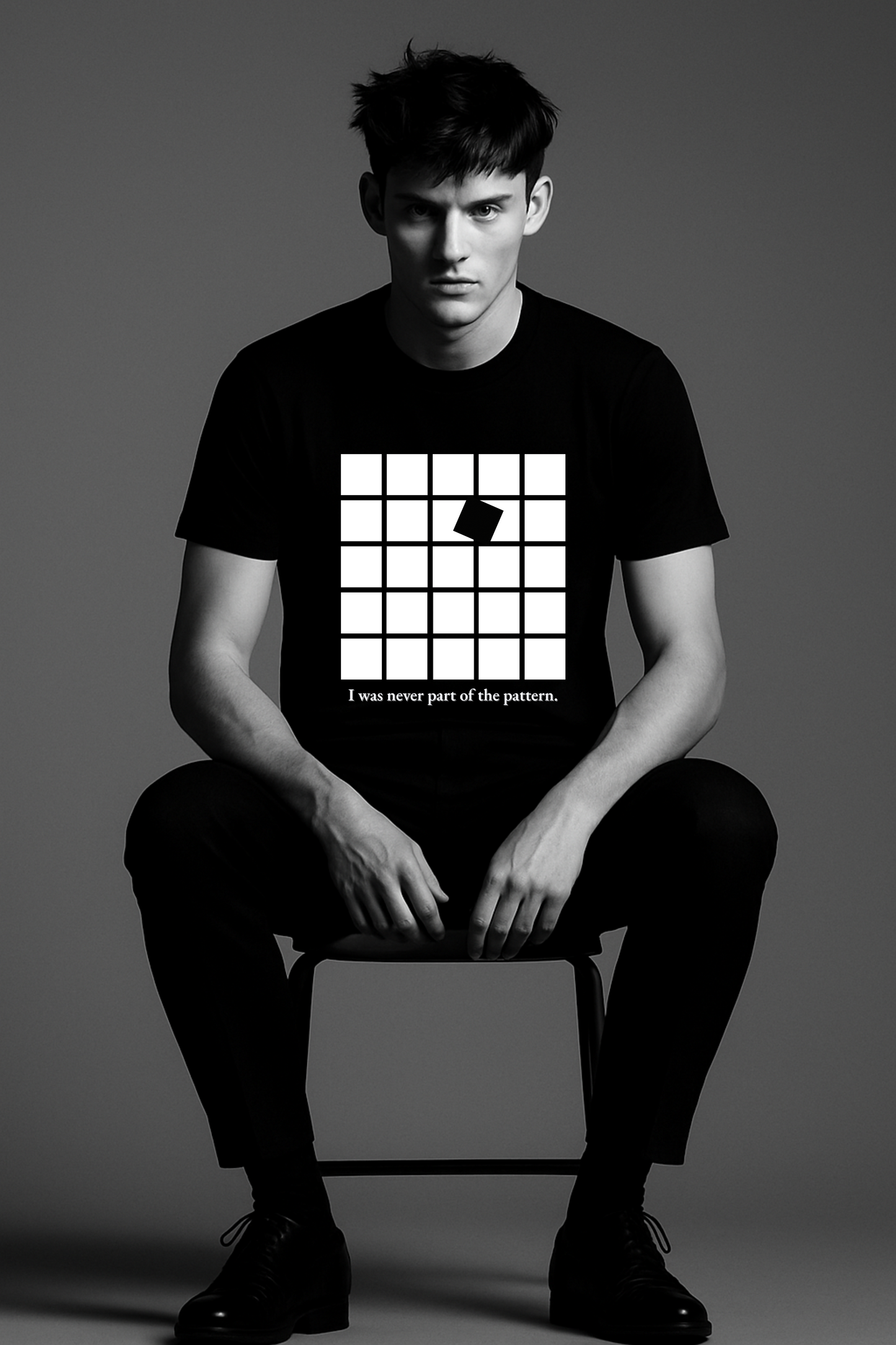 Broken Pattern | Black
